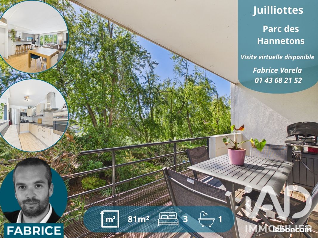 Appartement 4 pièces 81 m² · à Maisons-Alfort · 81 m² · 499 000 €