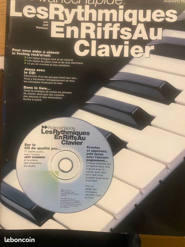 Les rythmiques en riffs au clavier (image 1)