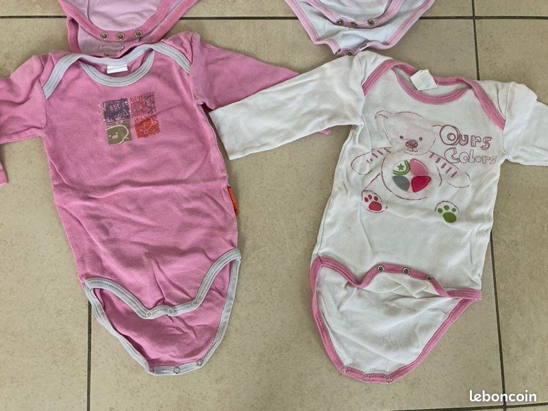 3 pyjamas hiver et 4 bodies manches longues lot ou à la pièce (image 4)
