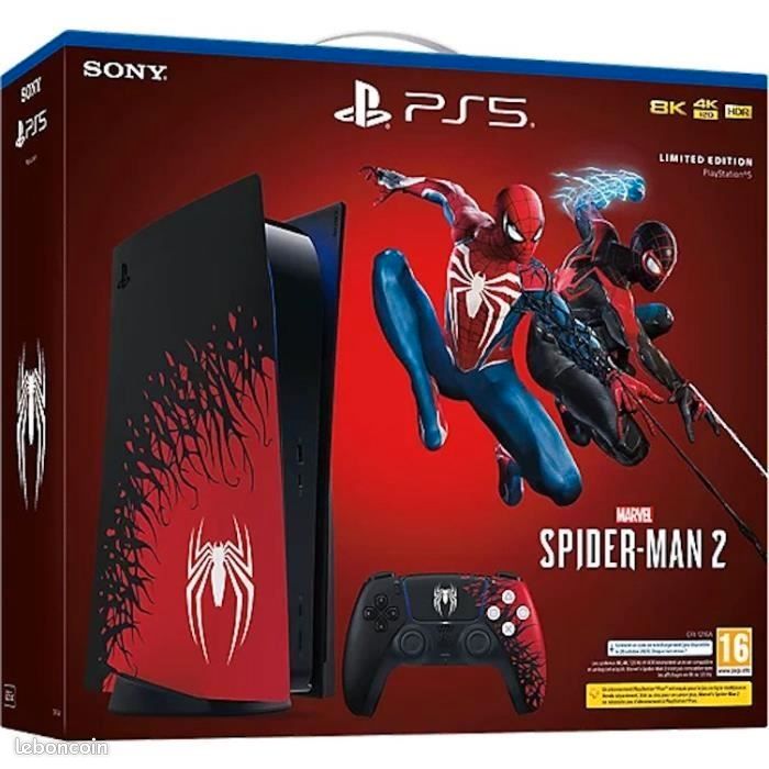 Manette PS5 Spider-Man 2 Édition Collector NEUVE Sous Blister - Sony