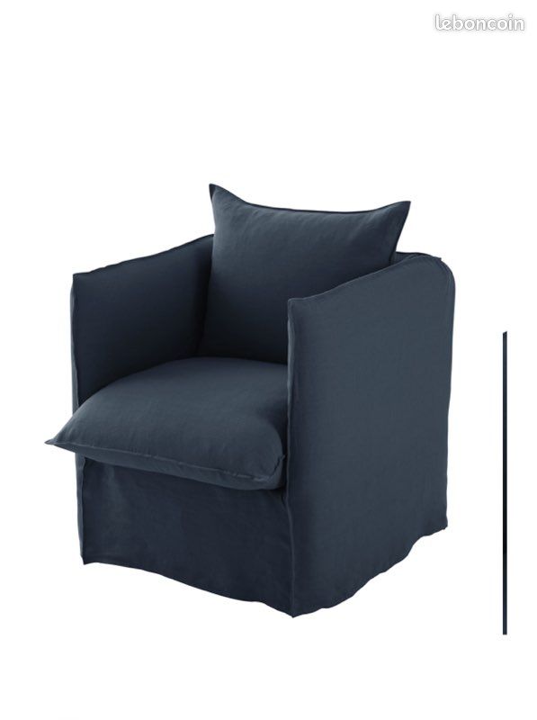 Fauteuil en lin Maison du Monde (image 2)