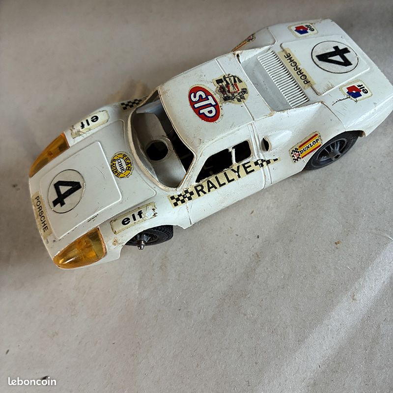 JOUEF- PORSCHE 911S-1/43- CIRCUIT ÉLECTRIQUE -Vintage-Made In France