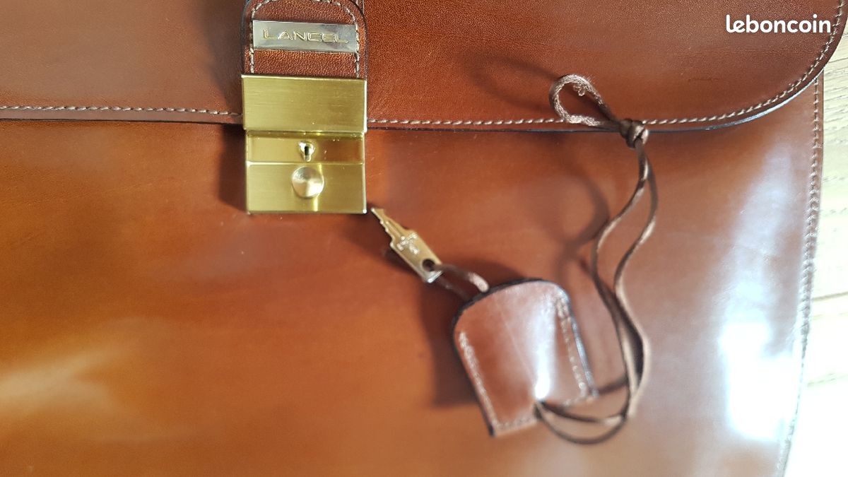 Porte document cuir Lancel (image 3)