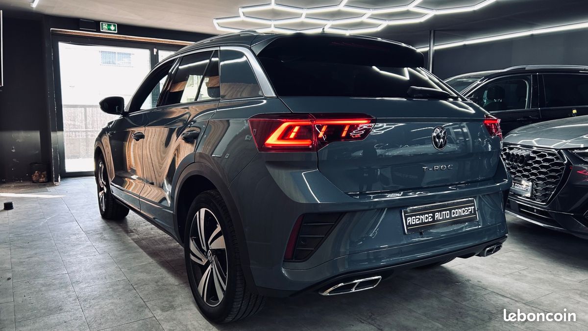 Volkswagen t-ROC 2.0 TDI 150 CH R-Line DSG+ CARPLAY+DIGITALCOCKPIT +CAMERA +ACC + GARANTIE 12 MOIS (image 6)