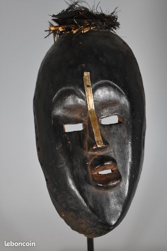 Ancien masque Dan authentique (art africain) (image 5)