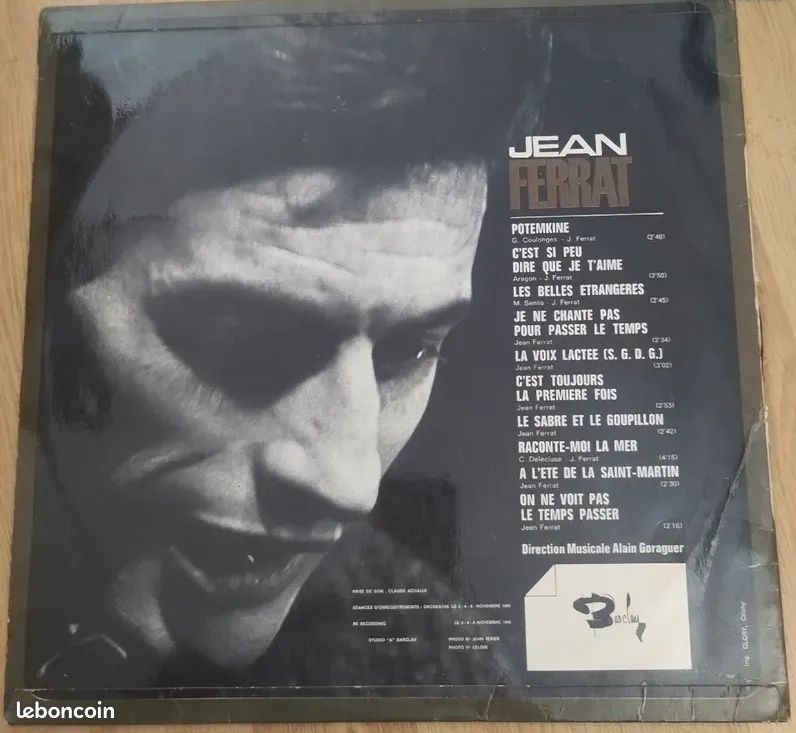 Disque vinyle Jean Ferrat 33 tours (image 2)