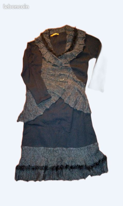 Ensemble jupe et gilet de saison (image 1)