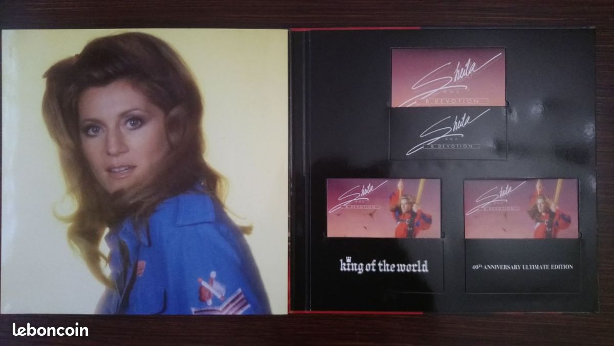 SHEILA – King Of The World 40th Anniversary Edition – Coffret Collector Numéroté (image 3)