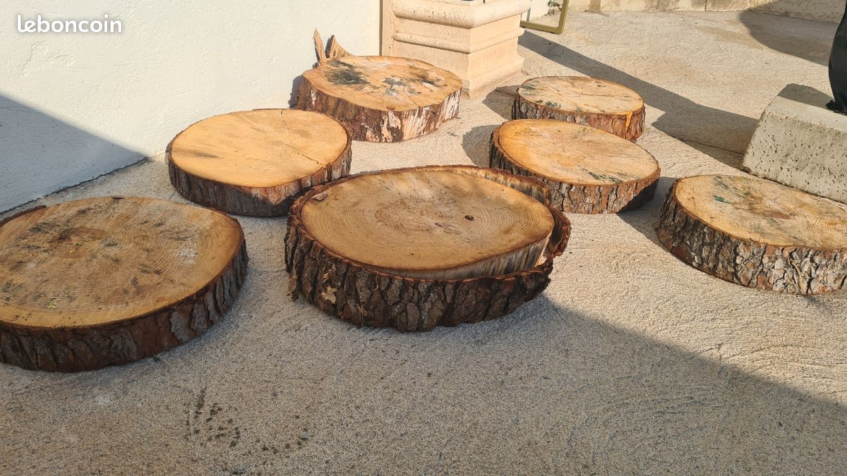 150 Pcs Tranches De Bois Naturel Rondes Fournitures D'artisanat En 150 Pcs Tranches De Bois Naturel Rondes Fournitures D'artisanat En