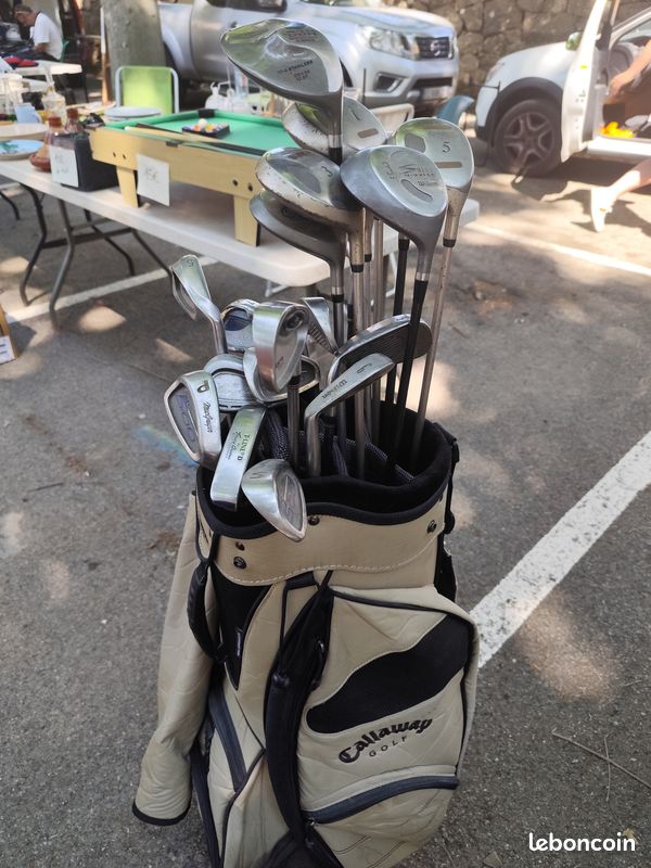 Ensemble de golf complet Callaway – Sac + clubs – Très bon état (image 1)