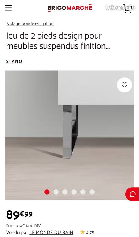 Pieds Cabinet ou Table basse (image 7)