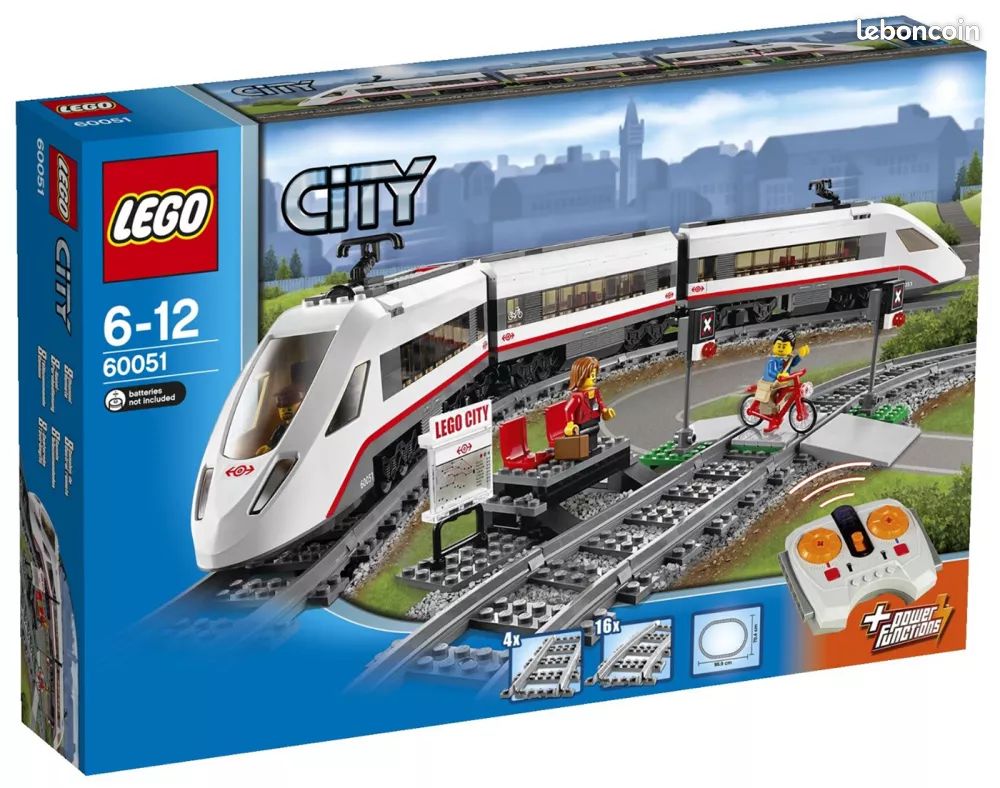 NEUF >>> LEGO City 60051 - Le Train de passagers ICE télécommandé (image 1)