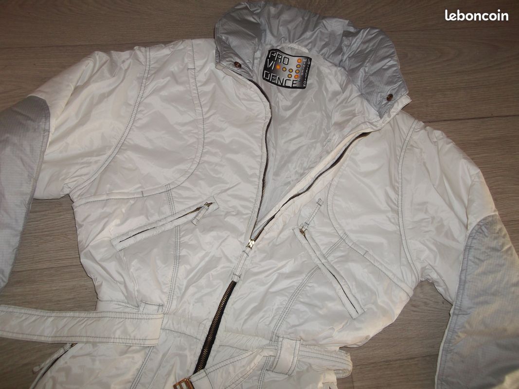 Combinaison de ski PROVIDENCE blanche et grise 42/44 TBE (image 3)