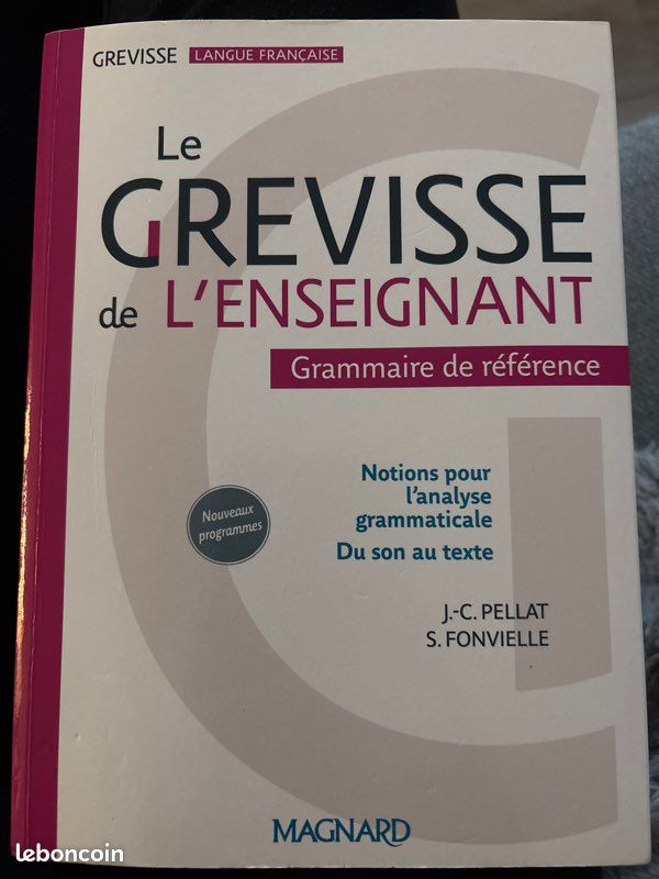 Livre le Grevisse de l’enseignant - grammaire de référence (image 2)