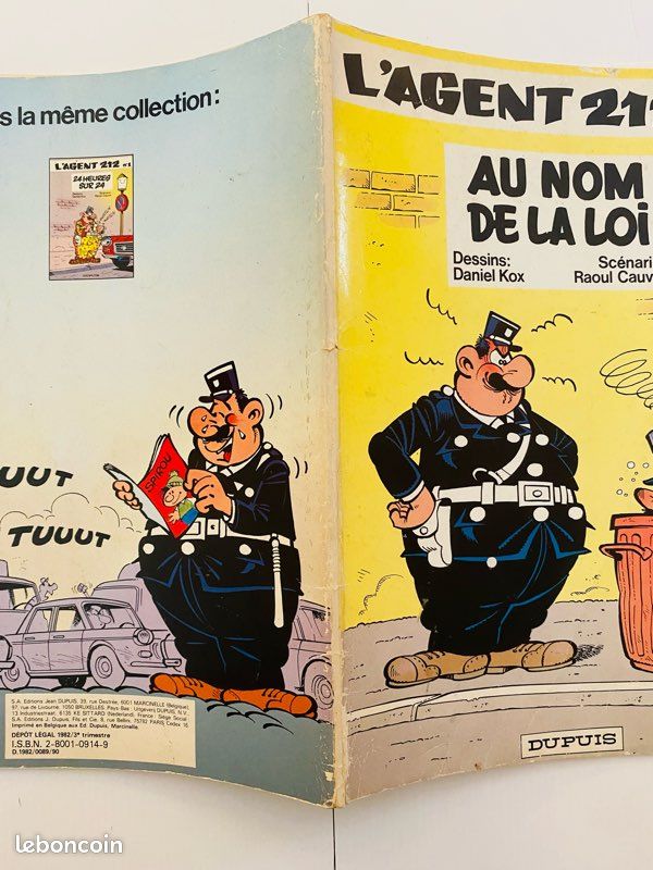 BD Lot de 2 Agent 212 - Tomes 1 & 2 - EO (image 12)
