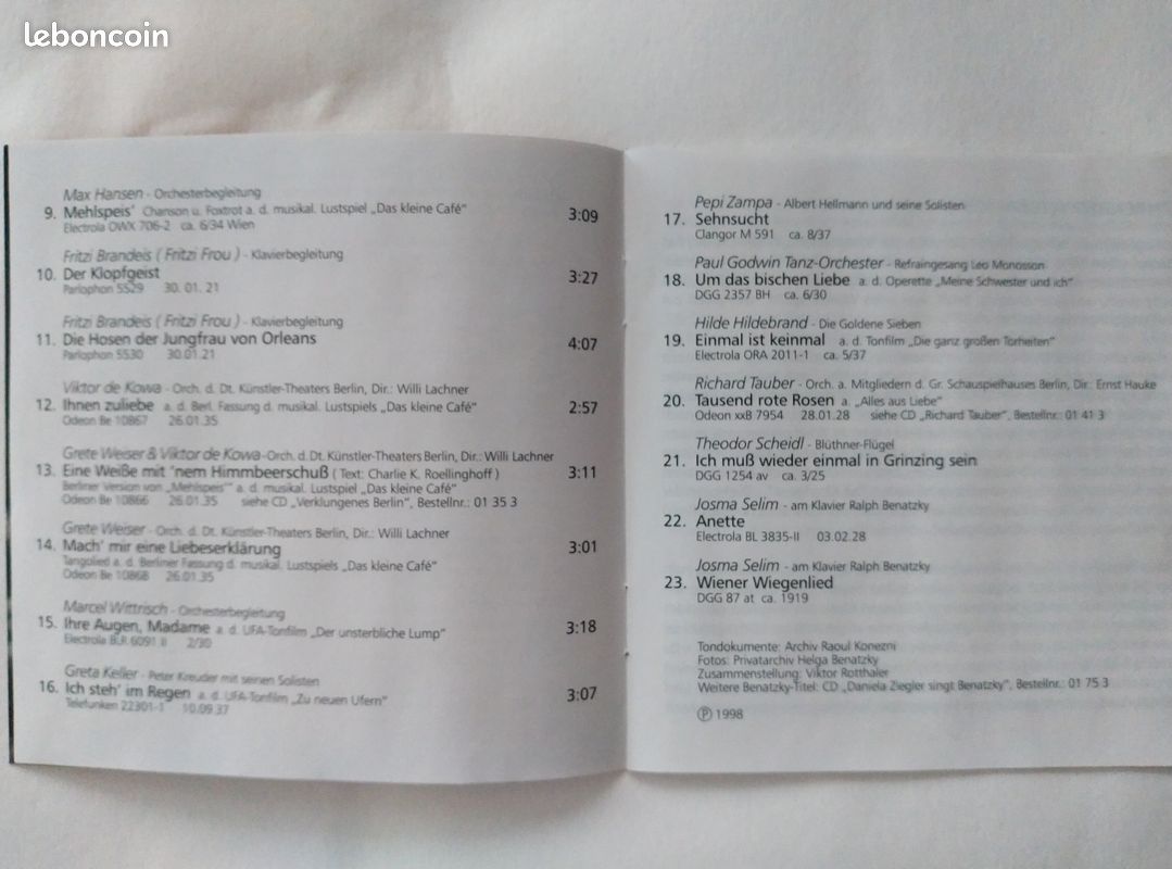 Ralph BENATZKY : Ein Komponistportrait (image 3)