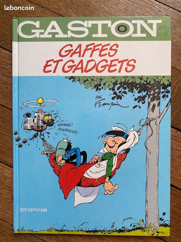 BD Gaston Lagaffe - Gaffes et gadgets Edition 1985 (image 1)