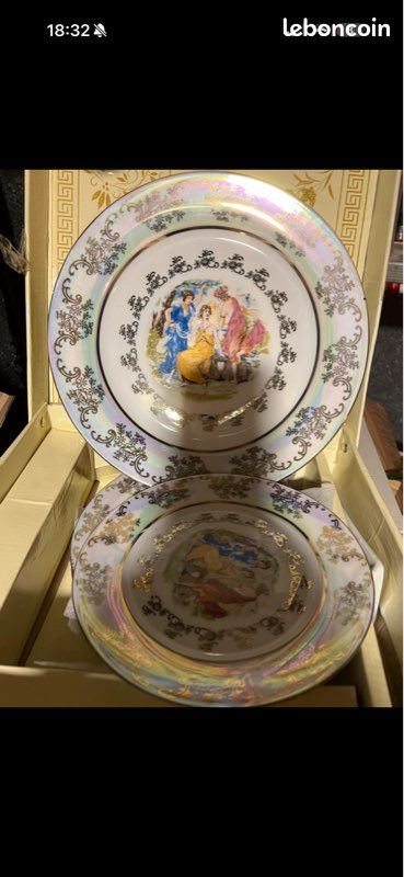 6 petite et1 grand assiette (image 1)