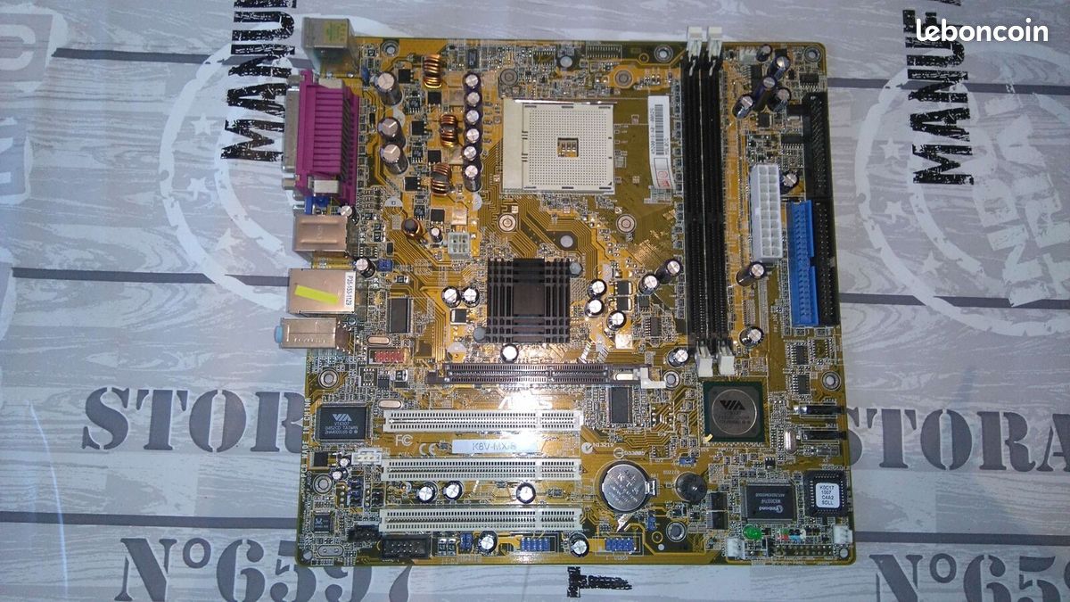 Carte Mère ASUS K8V-MX/S Rev 1.06 - Socket 754 - Occasion Testée OK