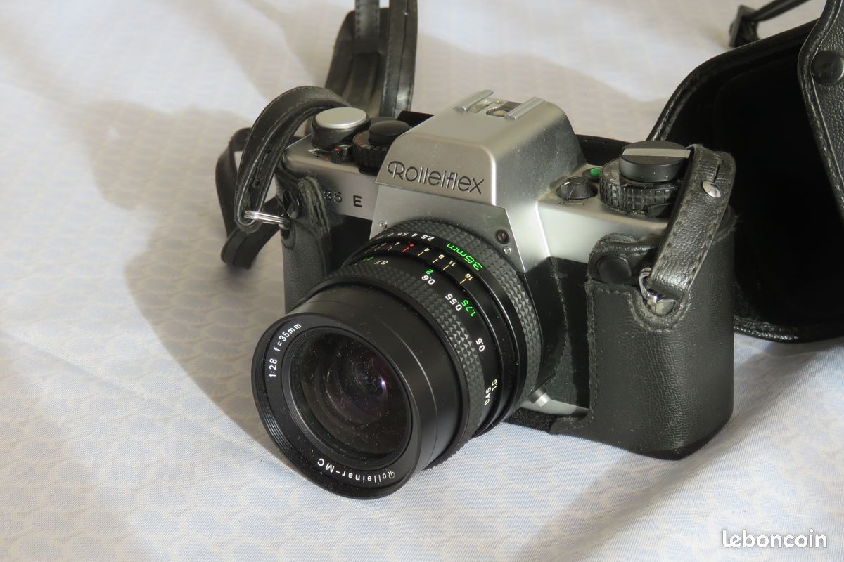 Appareil Rolleiflex SL 5 E cis 3 objectifs 35/50/105 mm (image 1)