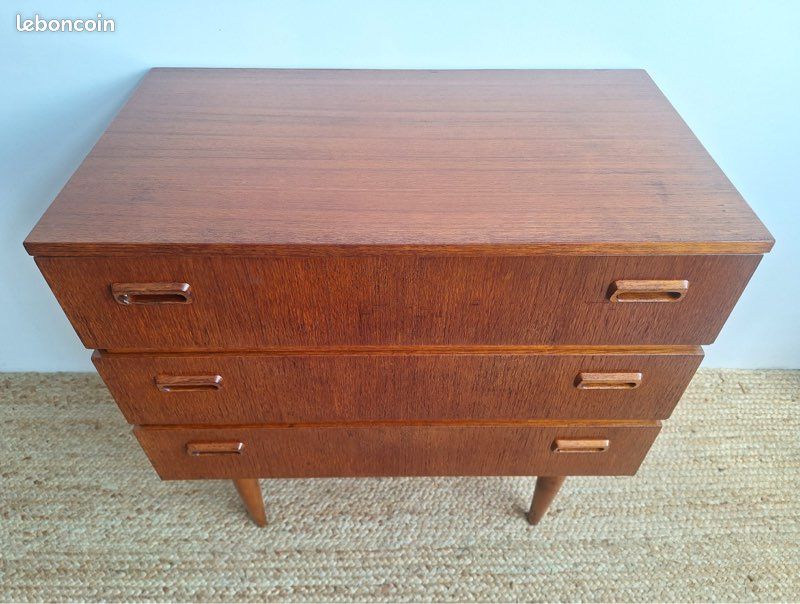 Commode vintage en teck, meuble design scandinave (image 6)