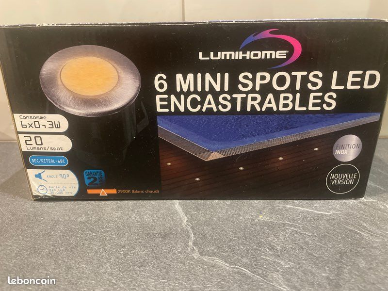 Spots led encastrables (image 1)