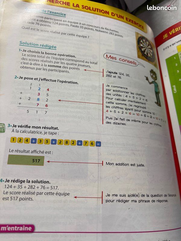 Livre Mathématiques de l ‘ élève (image 4)