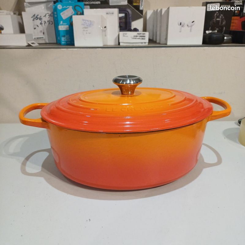 Cocotte N°35 fonte émaillée Cousances - Le Creuset - Bien lire annonce