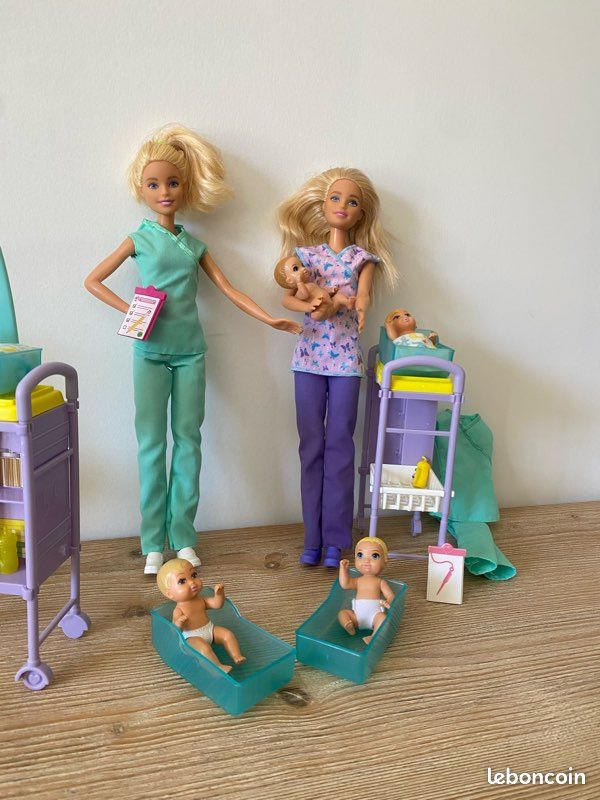 Barbie infirmière bébés (image 3)