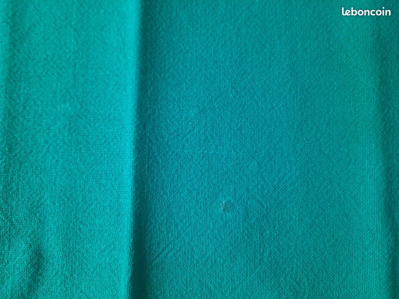 Nappe de pique-nique verte - vintage 70's (image 2)