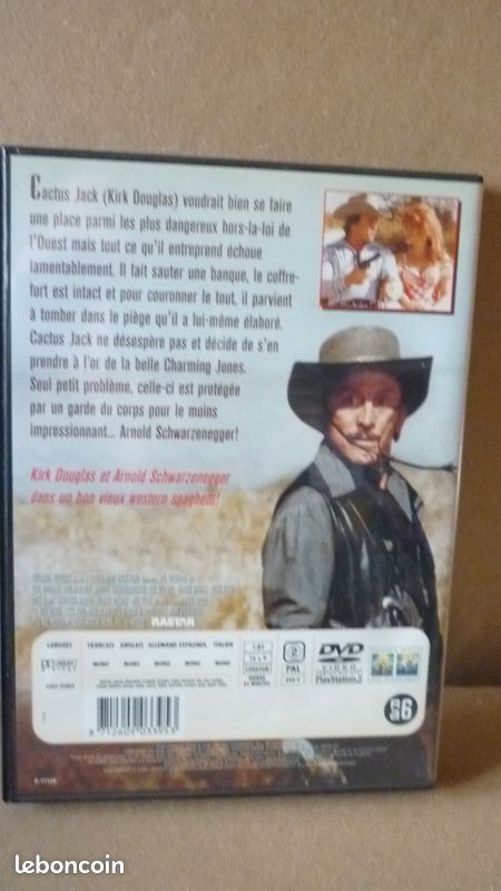 Dvd Cactus Jack -arnold schwarzenegger- - DVD - Films