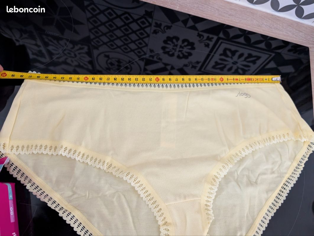 Lot de 6 culottes femme. Taille réale bien 48 française (image 2)