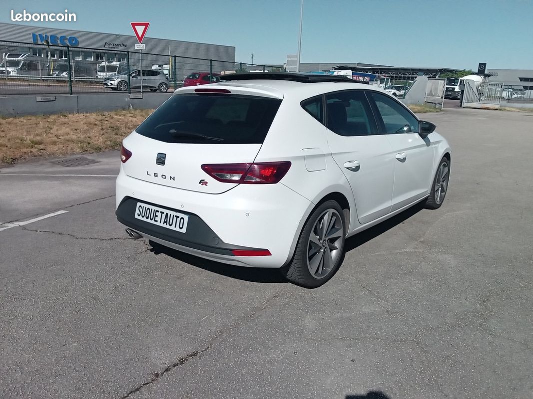 SEAT LEON 2.0 TDI 150 Start/Stop DSG6 FR / VENTE DESTINÉE UNIQUEMENT A PROFESSIONNEL DE L'AUTOMOBILE (image 12)