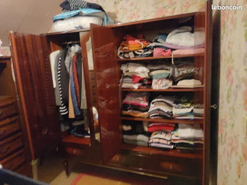 Armoire Formica couleur bois (image 2)