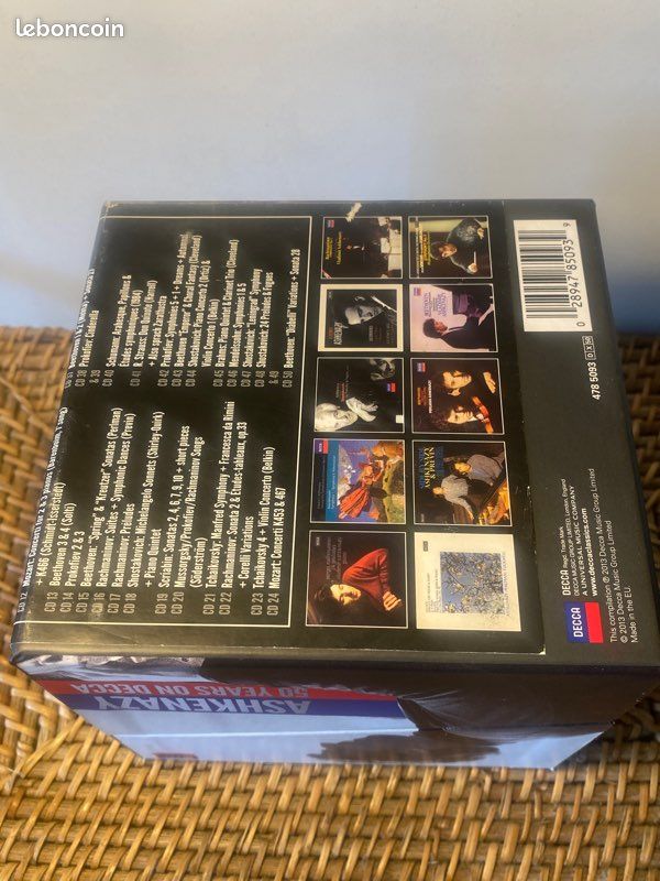 Vladimir Ashkenazy (Interprète) 50 years on Decca - Coffret 50 CD CD album, import. 50 volumes, Paru le 4 mars 2013 (image 5)