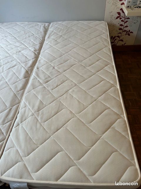 Matelas 80 x 200 le lot de deux (image 1)