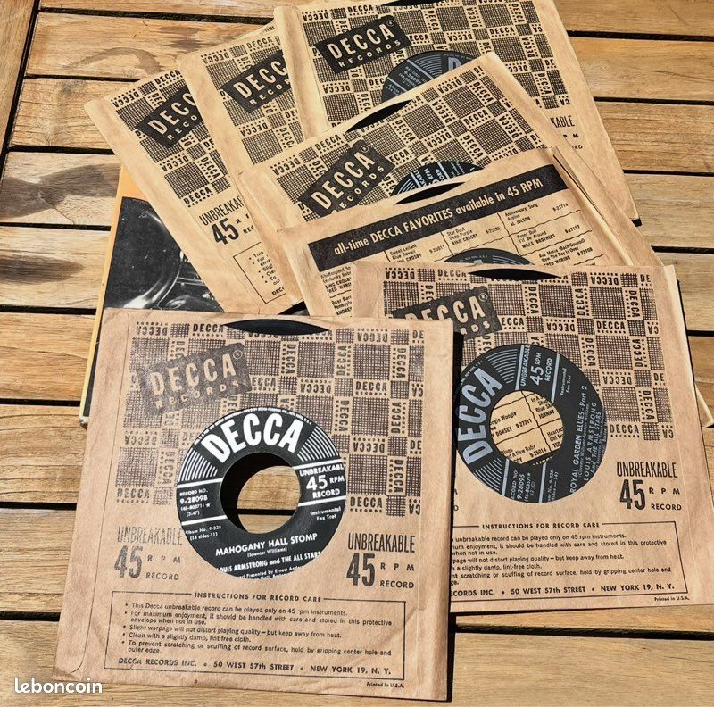 Coffrets 45T Jazz Collector années 50 - Louis Armstrong - Duke Ellington - Doris Day - (image 7)