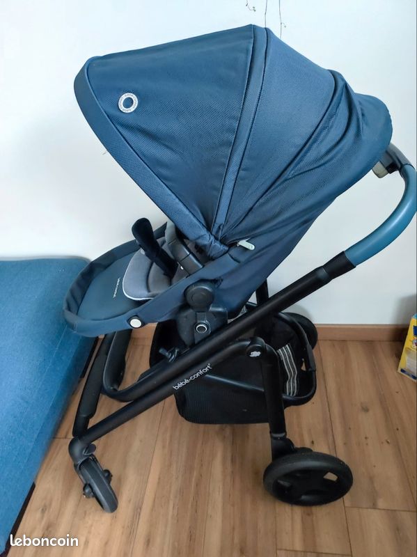 Poussette Bébé Confort Lila Nomad + nacelle Amber – Très bon état (image 1)