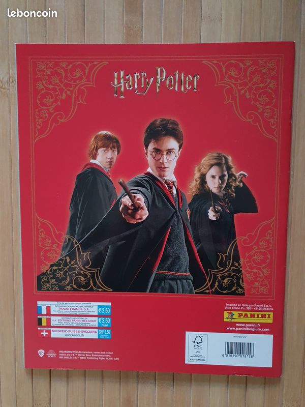 COFFRET HARRY POTTER, Le Manuel Du Sorcier, Album, 16 Pochettes De COFFRET HARRY POTTER, Le Manuel Du Sorcier, Album, 16 Pochettes De