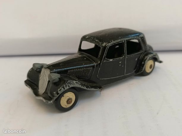 Dinky Toys 24N – Citroën Traction Avant Malle – 1/43e – Noir – Jamais Jouée