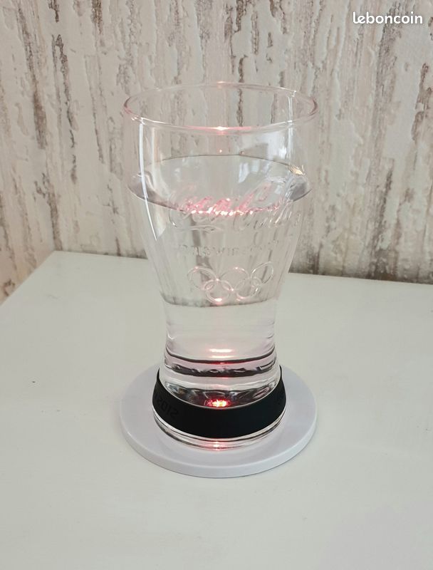 Sous-verres Lumineux Métal – Lot Multicouleur (occasion)