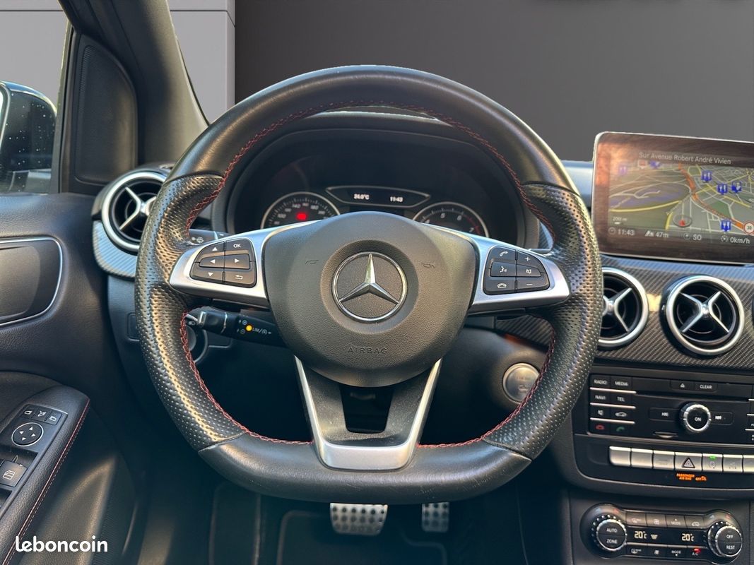 MERCEDES CLASSE B 200 7-G DCT Fascination - Toit Ouvrant - GPS - Entretiens complet - Feux Led (image 14)