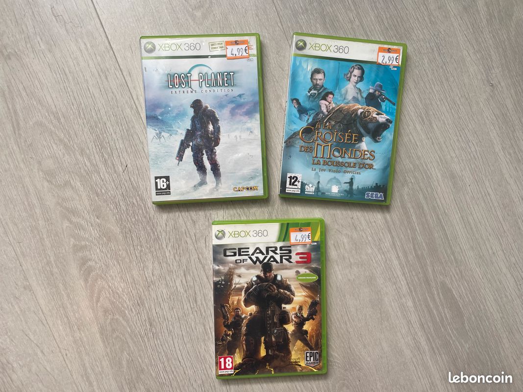 1 Xbox 360 - Console avec jeux (10) - Dans la boîte - Catawiki