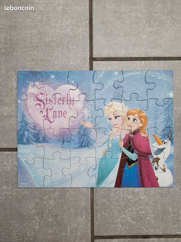 Puzzle 2 x 24 p reine des neiges (image 3)
