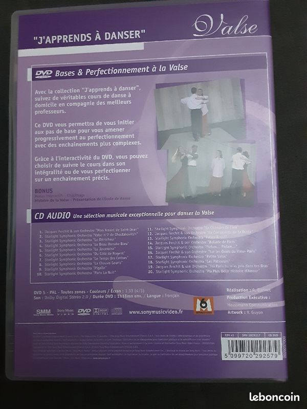 DVD j’apprends à valser (image 2)