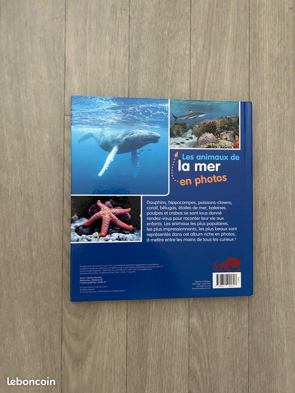 Les Animaux de la Mer en Photos - Christel Durantin - Éd. DeBorée Jeunes (image 2)