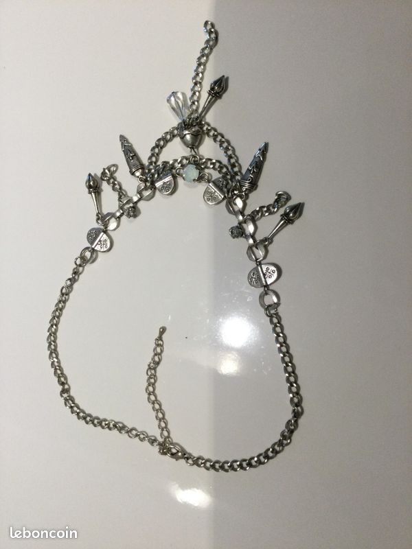 Bijou collier argent (image 1)