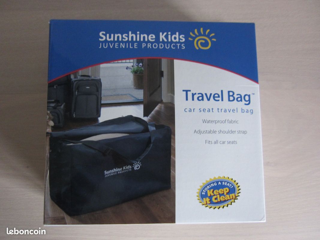 Housse De Transport Pour Siège Auto Bébé – Navaris – Sac De Voyage Avion