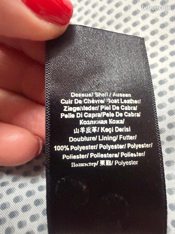 Veste en cuir IKKS (image 15)