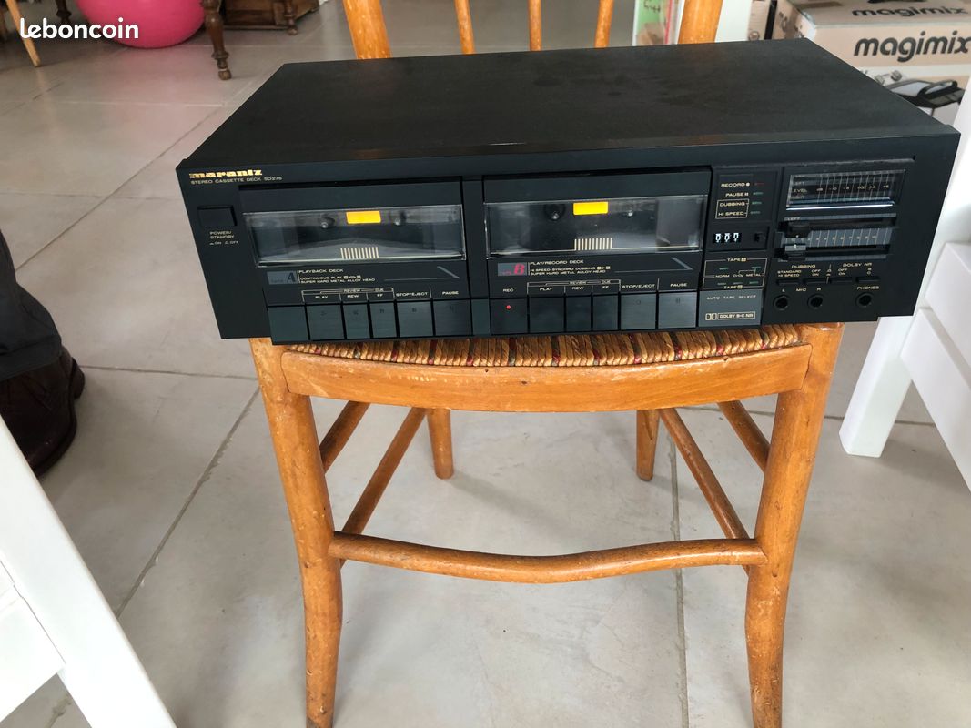 Lecteur enregistreur cassettes Marantz (image 1)